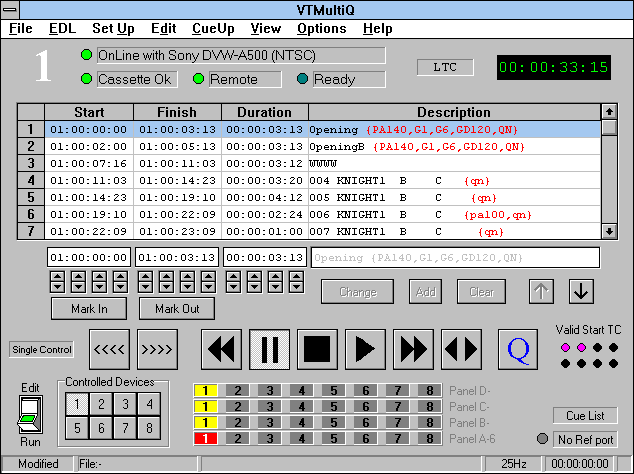 Main Screen